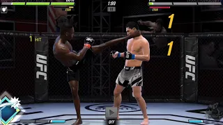 UFC 2 Mobile - Gameplay Walkthrough -Tutorial (iOS, Android) Israel adesanya-