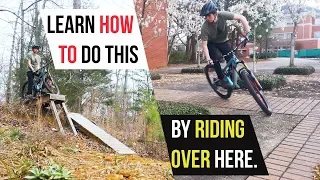 Get Better at Mountain Biking Without Going to The Trails | Street Riding & Skills