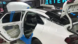 KIA K5. Коротко о том как выполняется шумоизоляция салона автомобиля. Повышаем акустический комфорт.