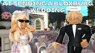 I WAS INVITED TO A WEDDING IN BLOXBURG (GONE WRONG) | roblox