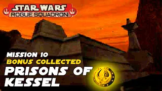 Star Wars: Rogue Squadron - Mission 10: Prisons of Kessel (Golden Medal) (Bonus Collected)