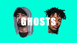 [FREE] Eminem Type Beat - Ghosts ft. 21 Savage | Guitar Type Beat 2020 No Tags