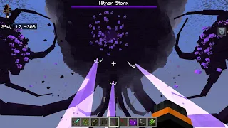 Cracker's Wither Storm Port Add-on 0.4[MCPE-MCBE]Wither Storm In Minecraft,EnderFoxBoy MC🦊!!!