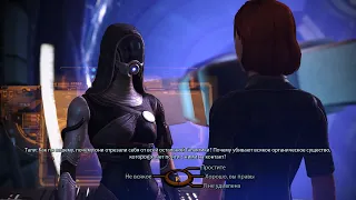 Mass Effect Legendary Edition тали о культуре кварианцев и войне с  гетам