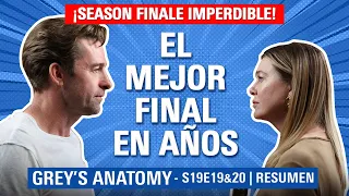 Grey's Anatomy 19x19 & 19x20 | SEASON FINALE con TODO LO QUE QUERÍAMOS | RESUMEN Temporada 19