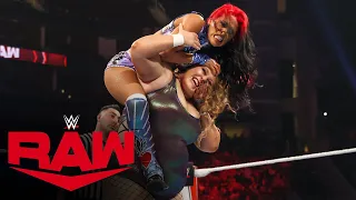 Doudrop vs. Queen Zelina: Raw, Oct. 25, 2021