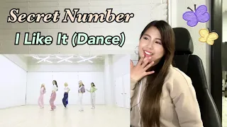 SECRET NUMBER "LIKE IT LIKE IT" Dance Practice | (Reaction Video)