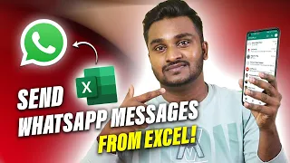 How To Send WhatsApp Messages Through Excel (Easy Method) Tamil!