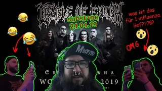 Cradle Of Filth live @ Substage Karlsruhe | last "weekend" #11-19