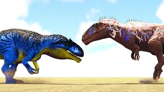 PALEO GIGA vs. TYRANNOTITAN BOSS (VINDICE) | ARK Dino Battle