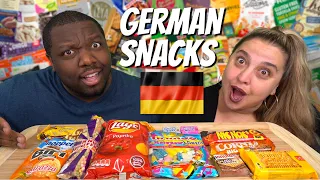 Americans Trying German Snacks for the FIRST TIME [PT. 2]