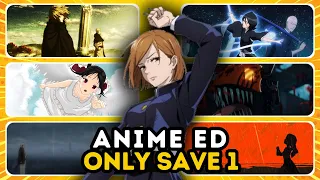 Only SAVE 1 ANIME ENDING 🔥 | ANIME MUSIC QUIZ