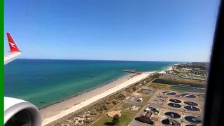 Landing at Adelaide Airport on Qantas QF 675 (2K) October 2019