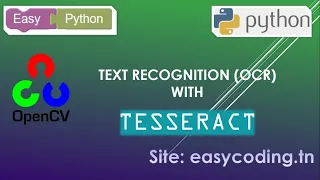 Easy OpenCV tutorial 9: Text recognition (OCR)  with Tesseract