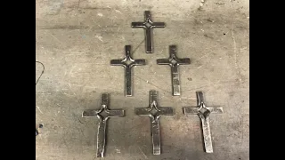 My First Forging Video - Blacksmith Crosses