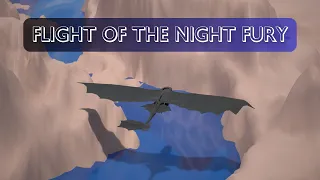 Flight of the Night Fury - 3D Blender Animation