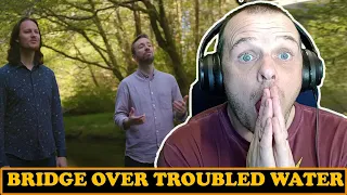 Bridge Over Troubled Water - Peter Hollens feat  Tim Foust | Reaction