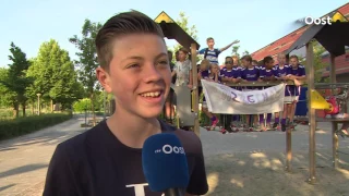 Basisschool De IJsselhof Zwolle met vertrouwen naar voetbalfinale: natuurlijk worden we eerste!