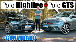 POLO GTS + POLO HIGHLINE + CONVIDADO +OPINIÃO DO DONO! O que será deu essa mistura?