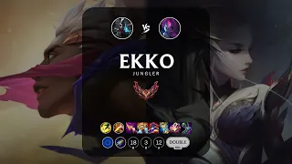 Ekko Jungle vs Evelynn - EUW Grandmaster Patch 13.3