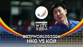 Oh Sang Eun vs Cheung Yuk | 2006 World Table Tennis Championships (MT SF)