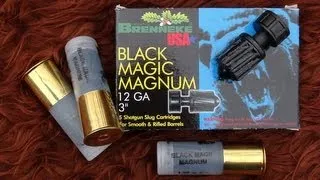 Brenneke Black Magic Magnum 12 GA Slug Test