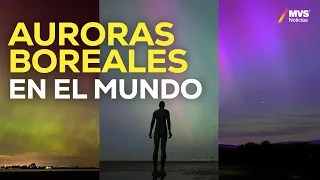 AURORAS BOREALES: ¿Por qué se vieron en GRAN parte del MUNDO, incluyendo MÉXICO?