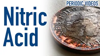Dissolving Coins in Nitric Acid - Periodic Table of Videos