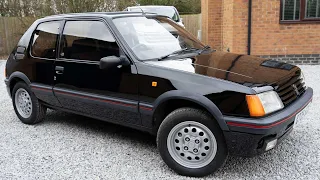 Peugeot 205 GTI 1989: A Walkaround & Detailed Look At This Classic Hot Hatch Car!