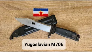 Civil war special, the Yugoslavian M70E bayonet, an unlicensed copy of the Soviet AKM type 2 bayonet