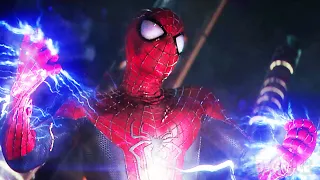 スパイダーマン VS エレクトロのフルファイト | アメイジング・スパイダーマン2 | 映画シーン