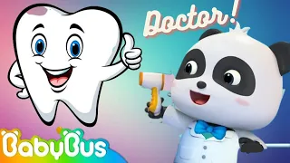 Bad Germs Attack Baby Panda's Teeth | Doctor Pretend Play | Kids Good Habits | Game Play| BabyBus