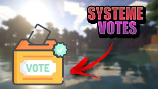 SYSTÈME VOTE VANILLA MINECRAFT 1.13-1.14-1.15-1.16 ET + | Créer un serveur de A à Z en Command Block