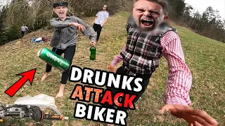 Stupid, Crazy & Angry People Attack Dirt Biker - Drunks Rage 2022