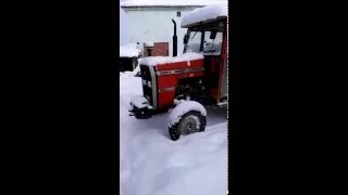 Massey Ferguson 265s cold start