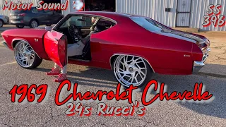 1969 Chevelle on 24s Rucci's Motor Sound Real Strong