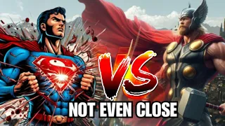 Superman vs Thor Death Battle Who Would Win