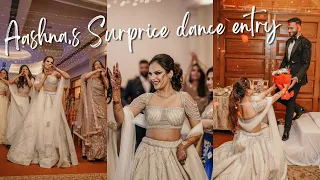You Cann't  Miss This Amazing Surprise Entry || Aashna's Surprise Entry on Engagement