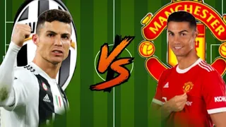 Juventus Ronaldo Vs Manchester United Ronaldo