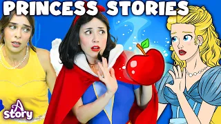 Cinderella and 5 Princess Stories |Cartoon Khani Urdu | A Story Urdu