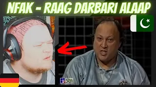 🇵🇰 Nusrat Fateh Ali Khan - Raag Darbari Alaap | GERMAN Reaction