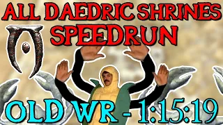 All Daedric Shrines [Former WR] (1:15:19) - Oblivion Speedrun