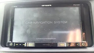 Прошивка магнитолы Pioneer Carrozzeria AVIC-RZ22 с японского на английский язык