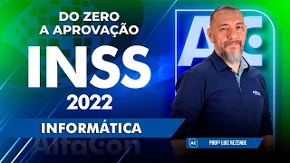 Concurso INSS 2022 - Do Zero a Aprovação - Informática - BLACK FRIDAY AlfaCon