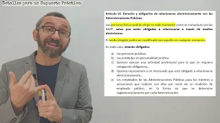 39/2015 - CONSEJOS para resolver SUPUESTO PRÁCTICO ADMINISTRATIVO 1/3