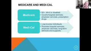 SCC CoC Navigating Mainstream Benefits: Day 1 of Medi-Cal, Medicare and Covered CA Training