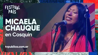 Micaela Chauque en Cosquín - Festival País 2023