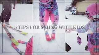 5 USEFULL TIPS FOR SKIING WITH KIDS