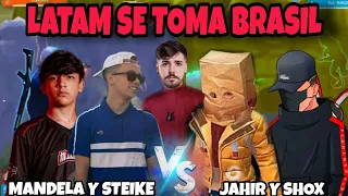 2vs2 MUNDIAL 😳 ¡MARACANAZO!🔥 STEIKEX y MANDELA se enfrentan a SHOX y JAHIR en el 2vs2 más PICANTE 🥵