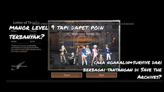 Tips Biar Dapat Poin Banyak (Save The Archives) dari Inastina #lifeaftergame #gaming #neteasegame